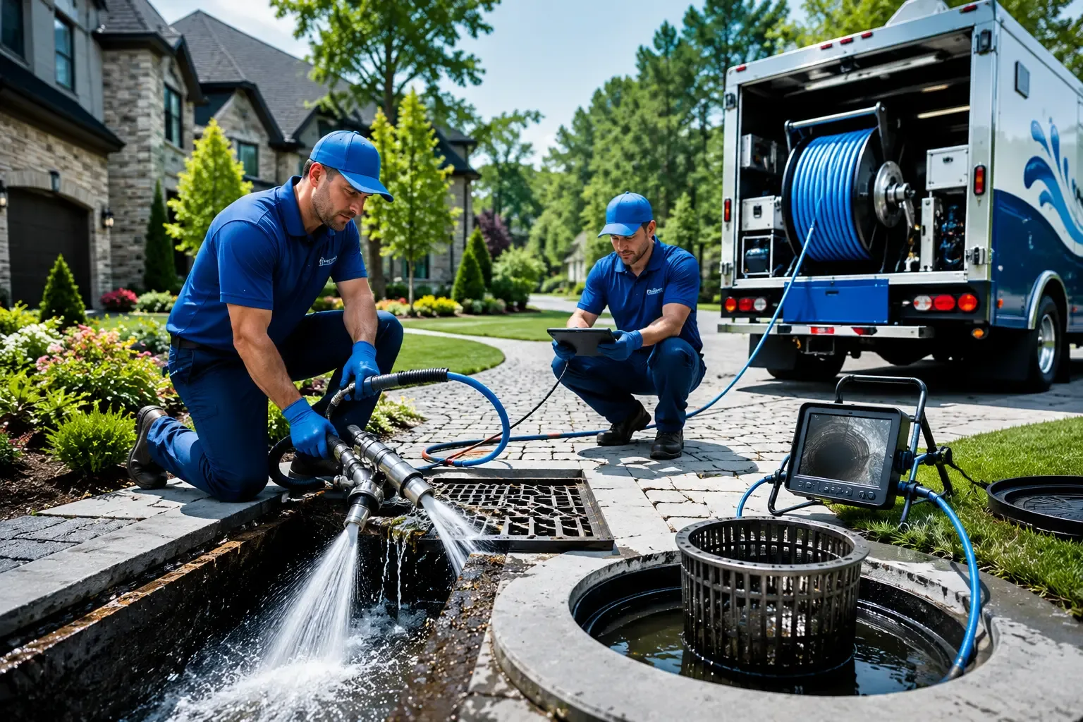 Local outdoor drain cleaning professionals in Angola, IN